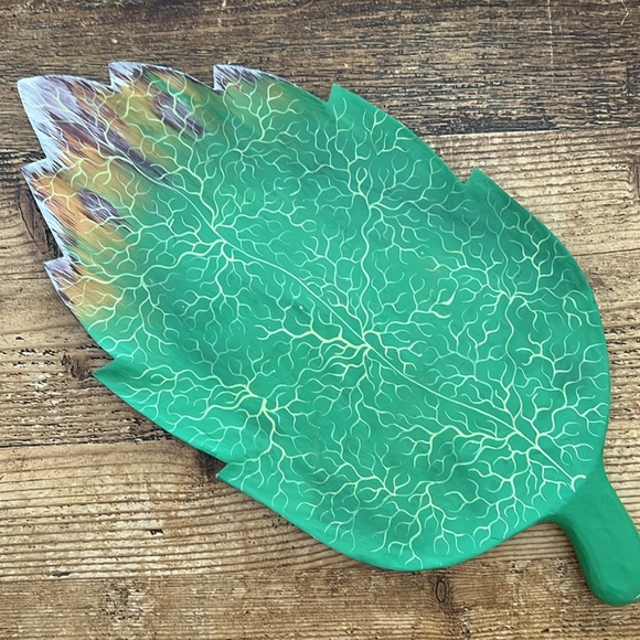 90’s VTG Hand painted Serving Platter - Picture 8 of 8